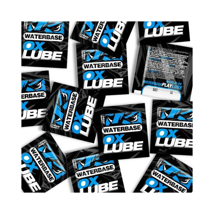 Oxballs Liquislik Waterbase Oxlube Singlet 50/bag