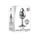 A&E Clear Gem Anal Plug Small | SexToy.com