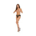 Barely Bare Butterfly Strap Lace Thong Panty Black O/s | SexToy.com