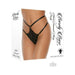 Barely Bare Black Diamond Thong Panty O/s | SexToy.com