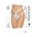 Barely Bare White Diamond Thong Panty White O/s | SexToy.com