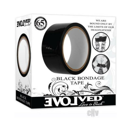 Evolved Bondage Tape 65 Ft. Black | SexToy.com