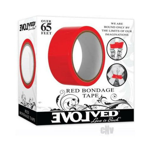 Evolved Bondage Tape 65 Ft. Red | SexToy.com