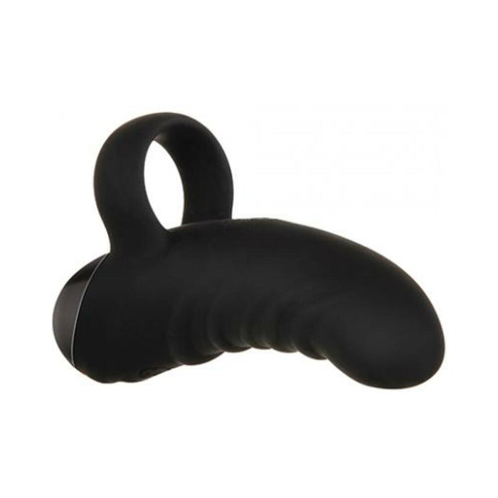 Evolved Hooked On You Rechargeable Silicone Black | SexToy.com