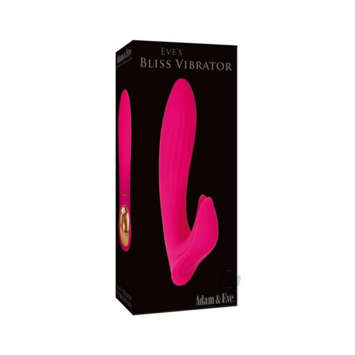 A&e Eve's Bliss Vibrator Rechargeable Silicone Pink | SexToy.com