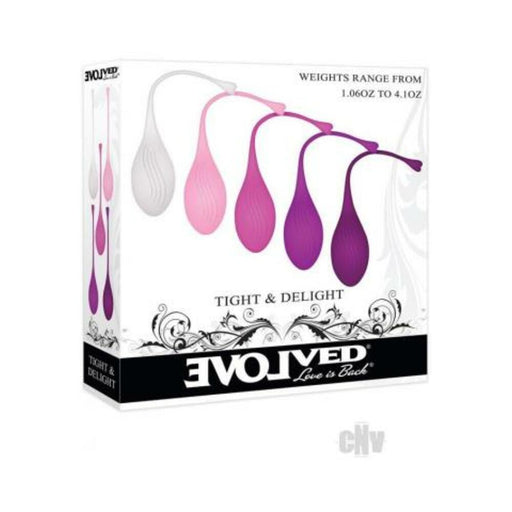 Evolved Tight & Delight Kegel Set Of 5 Silicone | SexToy.com