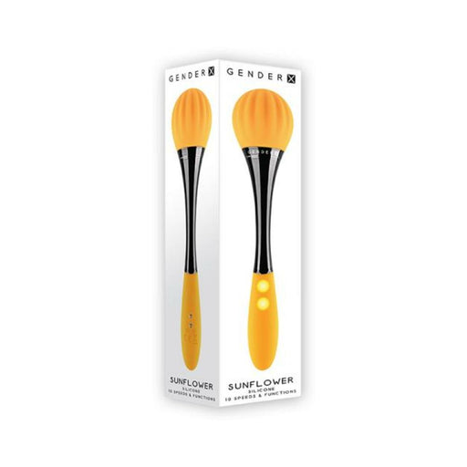 Gender X Sunflower Double-ended Vibrator Yellow | SexToy.com