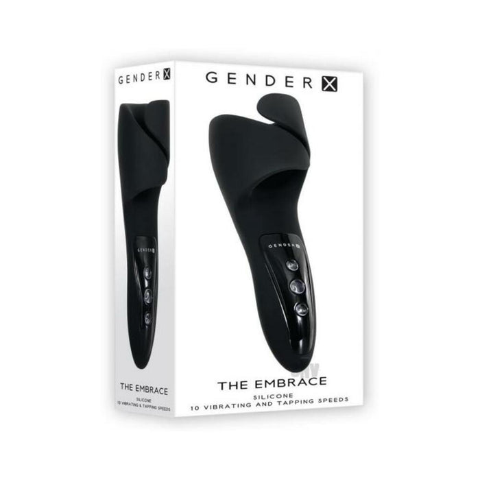 Gender X The Embrace Pulsating Masturbator Black | SexToy.com