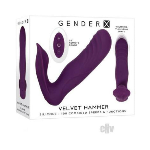 Gender X Velvet Hammer | SexToy.com