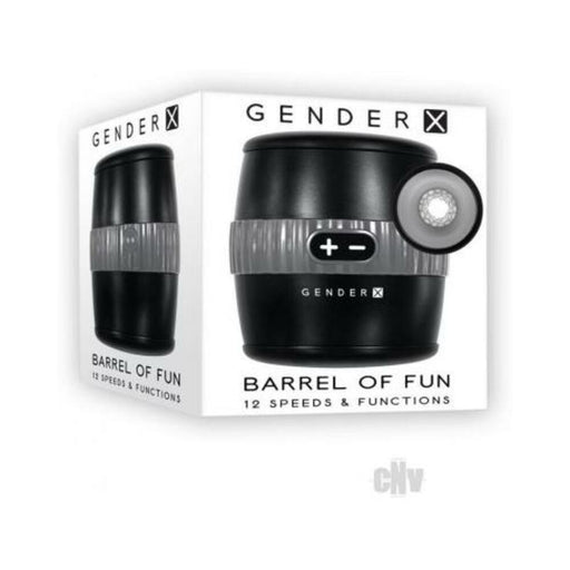 Gender X Barrel Of Fun Stroker Black | SexToy.com