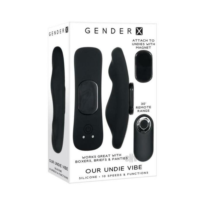Gender X Our Undie Vibe Black | SexToy.com