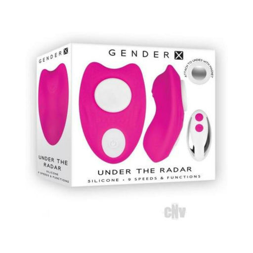 Gender X Under The Radar Underwear Vibrator Pink | SexToy.com