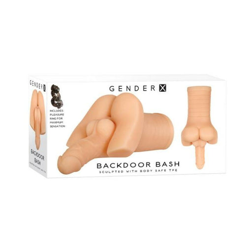 Gender X Backdoor Bash Light With Vibrating Cockring 2.5 Lbs | SexToy.com