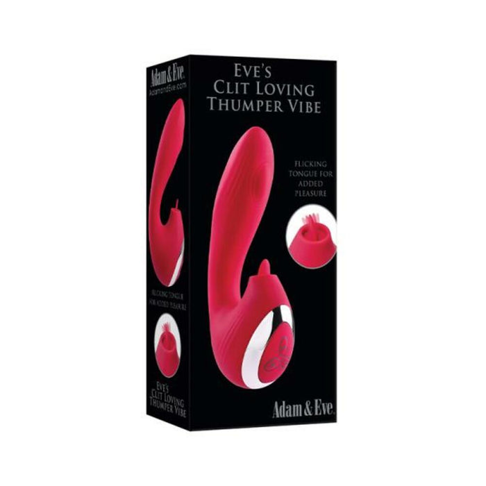 Aande Eves Clit Loving Thumper Vibe Red | SexToy.com