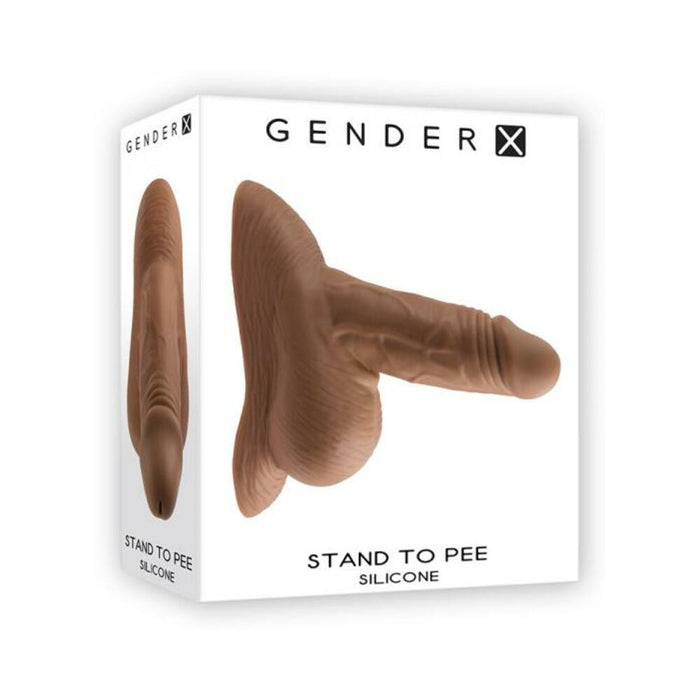 Gender X Stand To Pee Silicone Dark