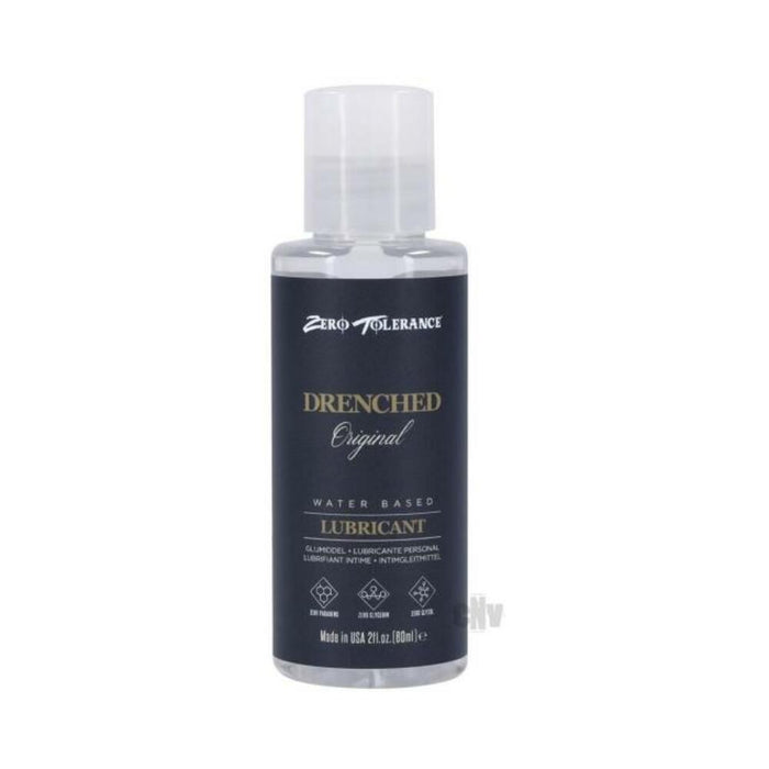 Zero Tolerance Drenched Original Water-based Lubricant 2 Oz.