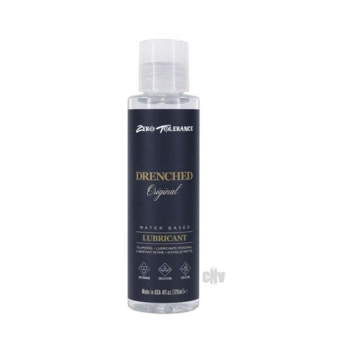 Zero Tolerance Drenched Original Water-based Lubricant 4 Oz.