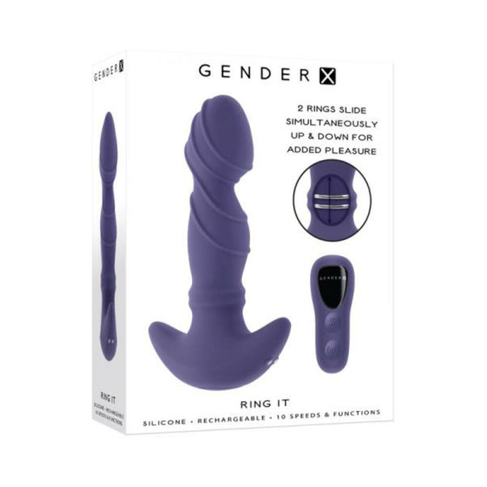 Gender X Ring It Purple