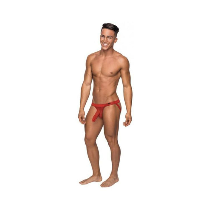 Male Power Hoser Hose Jock Red Sm | SexToy.com