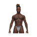 Mp Sexagon Micro V Thong Gray L/xl | SexToy.com