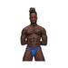 Mp Sexagon Strappy Ring Jock Royal L/xl | SexToy.com
