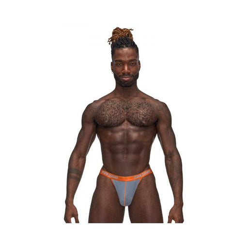Mp Casanova Uplift Thong Gray L/xl | SexToy.com
