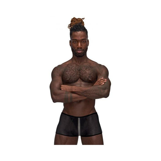 Mp Landing Strip Mini Short Black Xl | SexToy.com