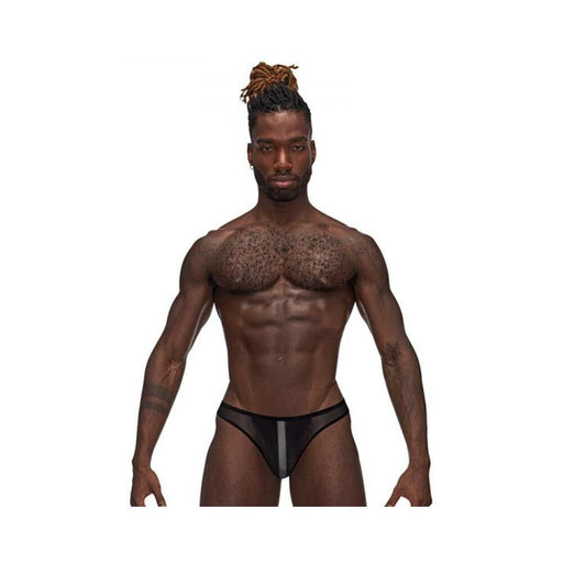 Mp Landing Strip Bikini Brief Black L | SexToy.com