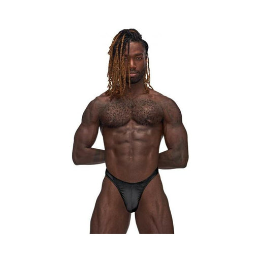 Mp Barely There Bong Thong Black L/xl | SexToy.com