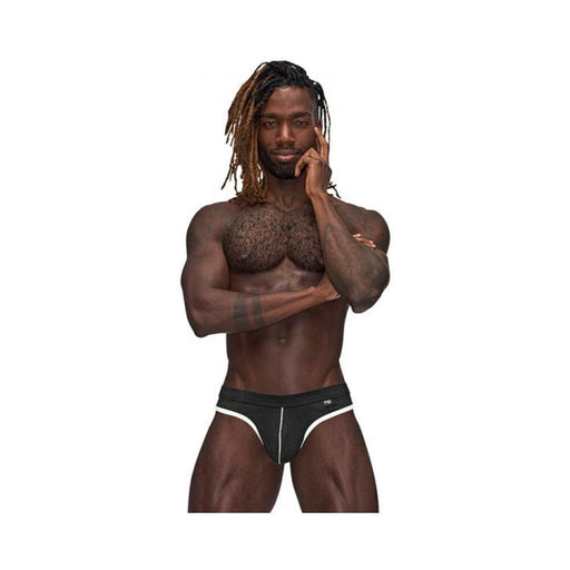 Mp Sport Mesh Sport Thong Black L/xl | SexToy.com