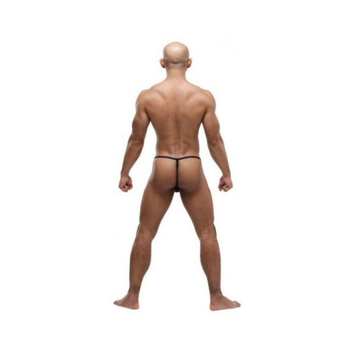 Black Gold Posing Strap O/s