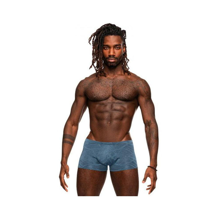 Male Power Inter-mingle Mini Short Blue Xl