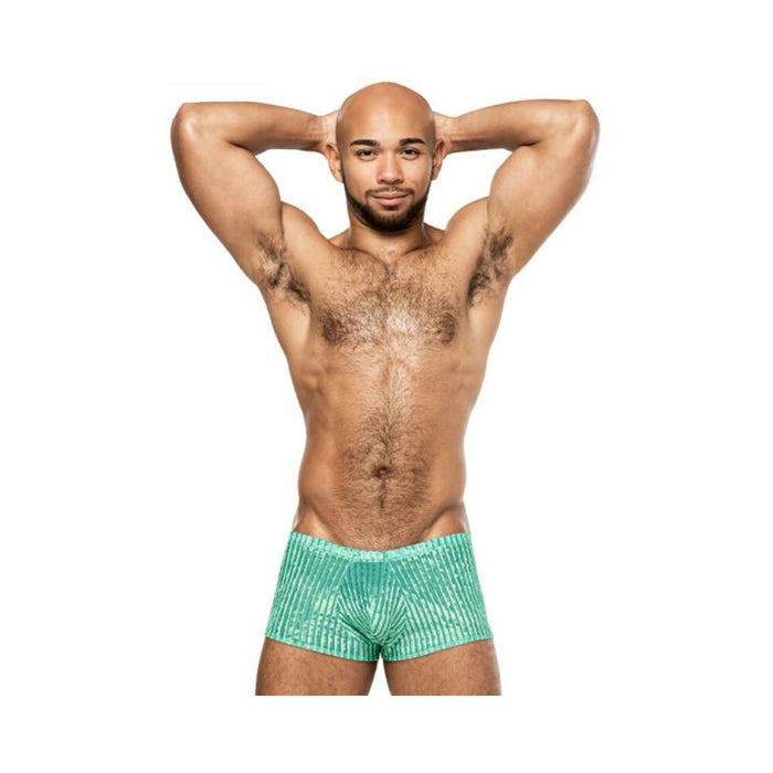 Male Power Caribbean Crush Mini Short Mint M