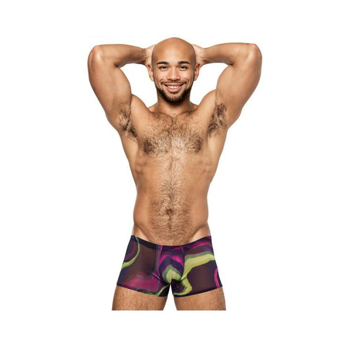 Male Power Galactic Mini Short Print M