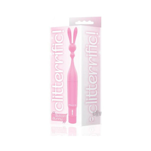 The 9's Clitterific! Button Bunny Clitoral Stimulator | SexToy.com