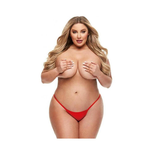 Sk Microfibe Gstring Panty Vibe Qn Red | SexToy.com