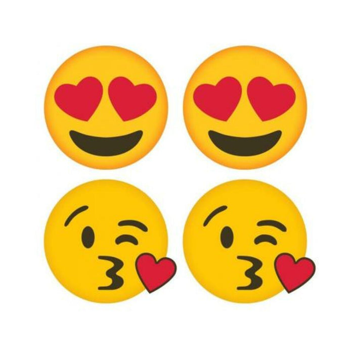 Peekaboo Emoji Hearts Yel/red | SexToy.com