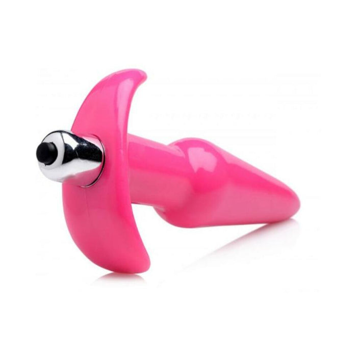 Smooth Vibrating Anal Plug Pink