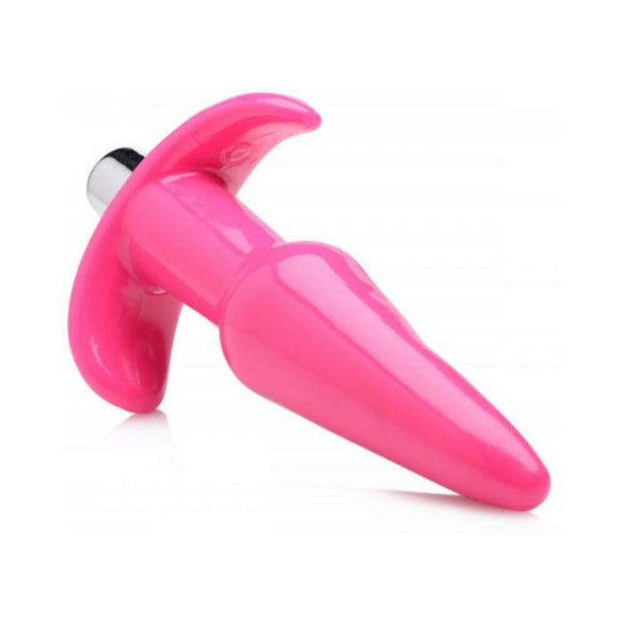 Smooth Vibrating Anal Plug Pink