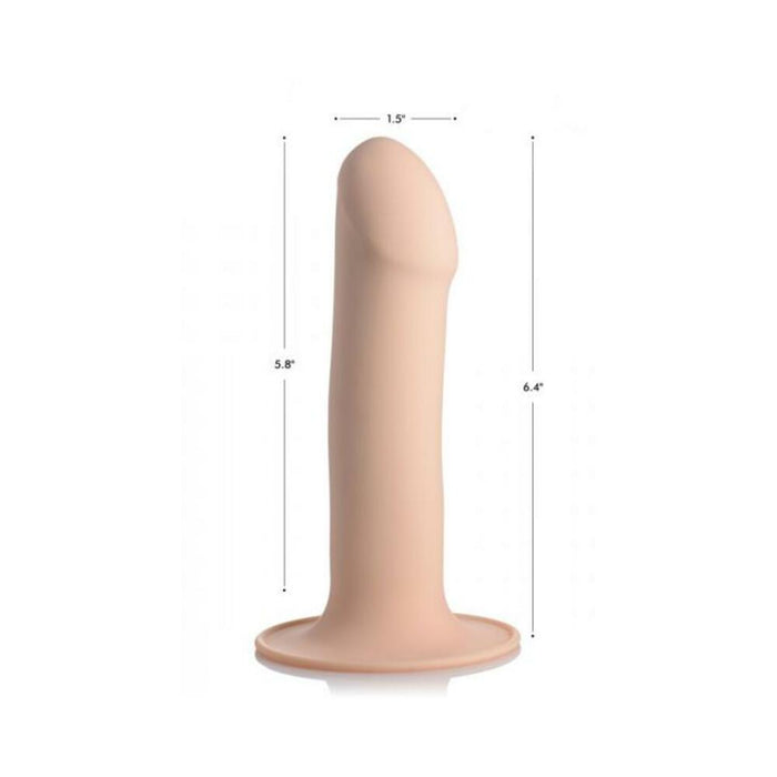 Squueze-It Squeezable Phallic Dildo Beige