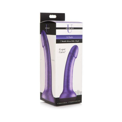 Strap U G-tastic Silicone Dildo 7 Purp | SexToy.com