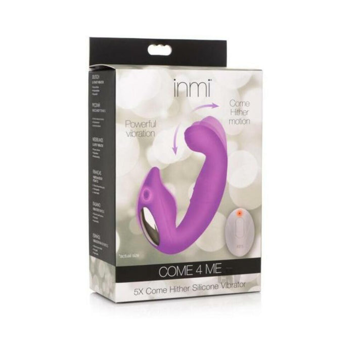 Inmi 5x Come Hither W/rc Purple | SexToy.com