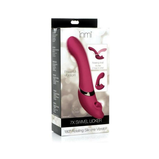 Inmi 180 Rotating Licking Vibe Black | SexToy.com