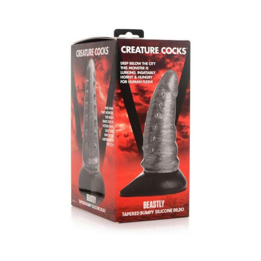 Creature Cocks Beastly Silver/black | SexToy.com