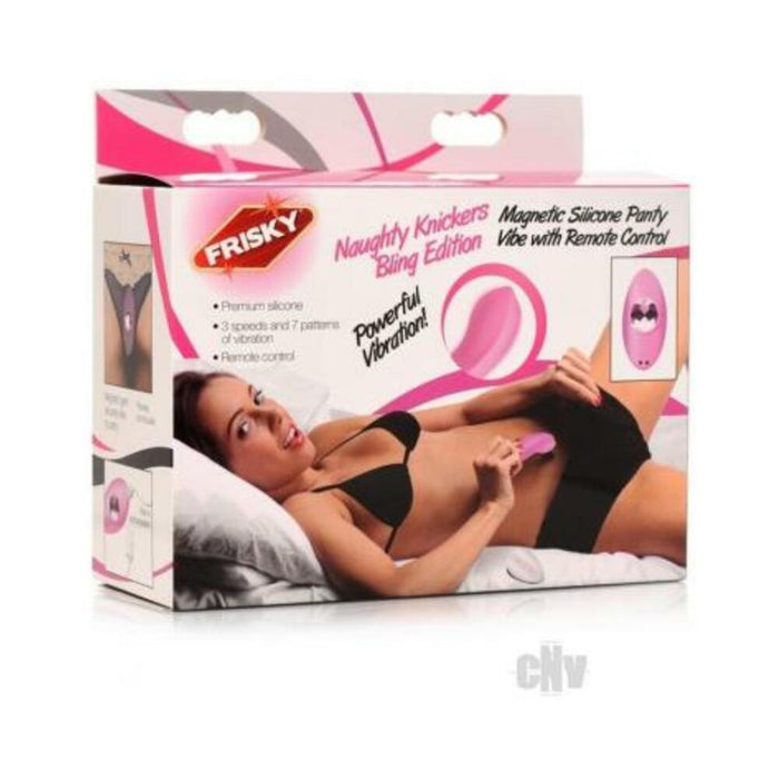 Frisky Naughty Knicker Bling Panty Pink