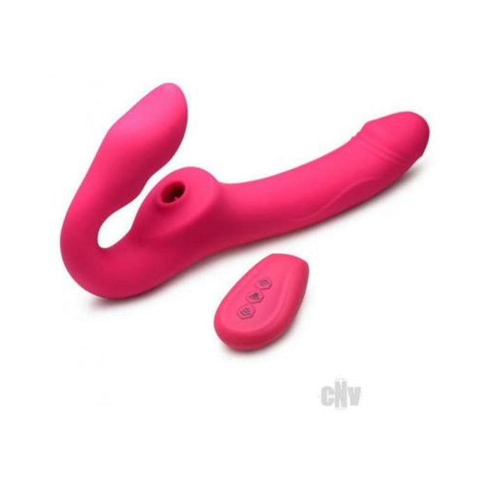 Strap U Licking Vibe Strapless Pink | SexToy.com