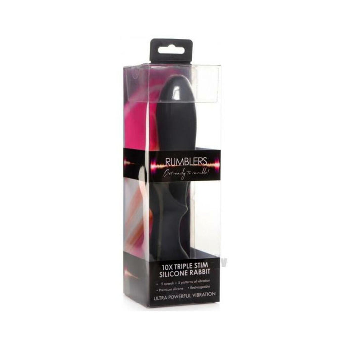 Rumblers Triple Stim Vibrator Purple