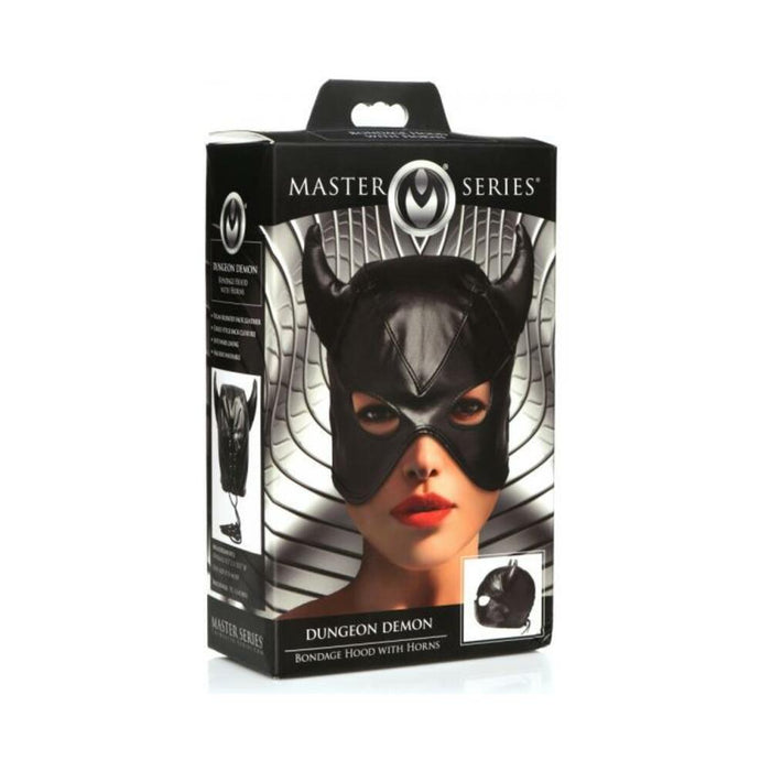 Ms Dungeon Demon Bondage Hood