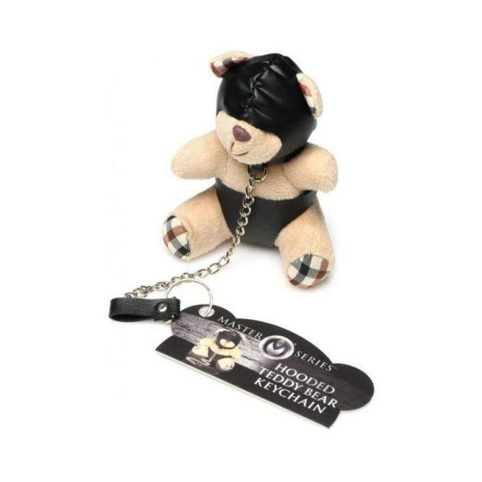 Ms Hooded Teddy Bear Keychain