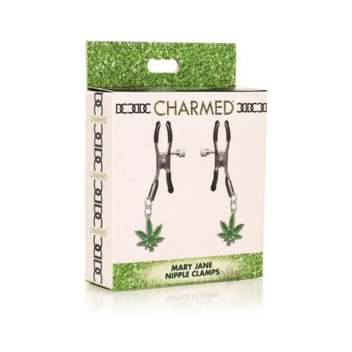 Charmed Mary Jane Nipple Clamps Green